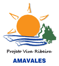 Logo AMAVALES, Projeto Viva Ribeira